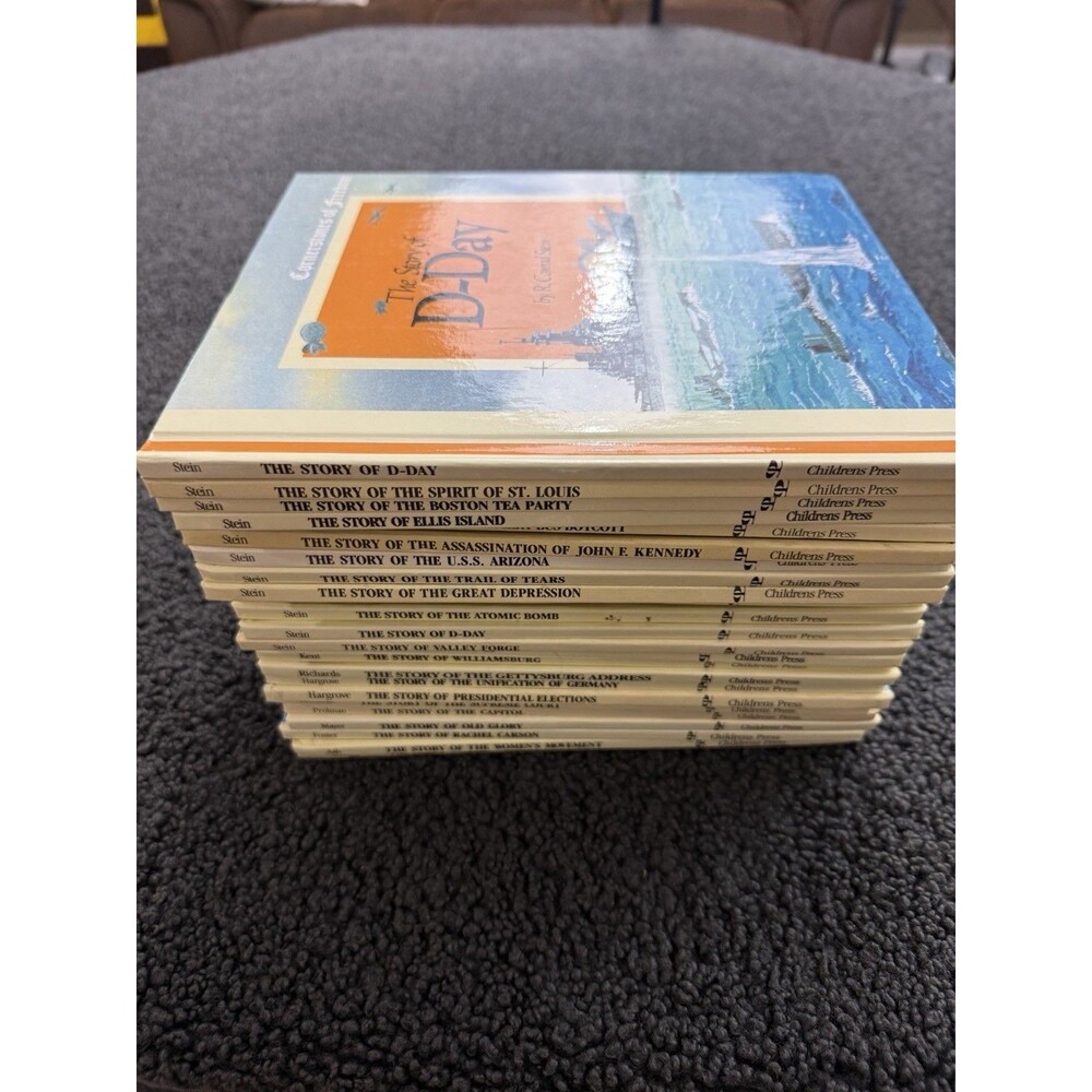 Cornerstones of Freedom Children’s Press HC Lot of 25 Homeschool History Books
